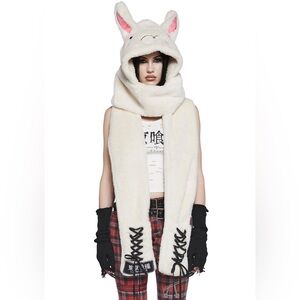 Dolls Kill x TOKYO Ghoul Touka Rabbit Scarf